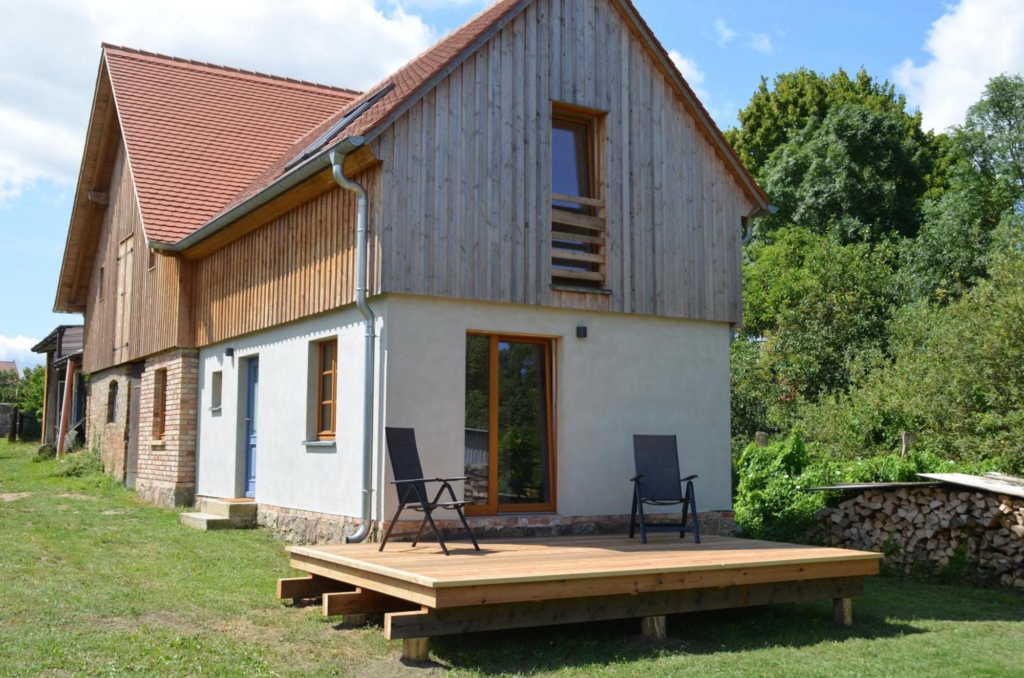 Ferienwohnung Uckermarkblick Ziehten Экстерьер фото